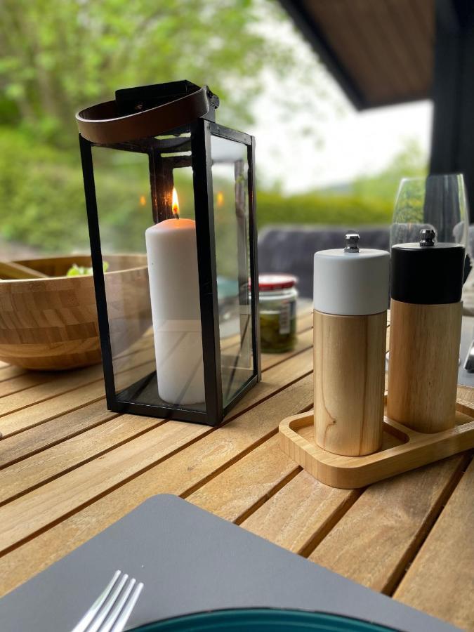 Ferienhaus Kleine Auszeit In Der Natur Mit Kamin, Yogamatten, Schoene Kueche Extertal Zewnętrze zdjęcie
