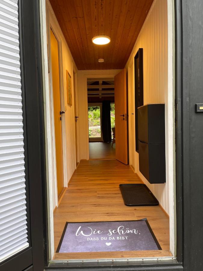 Ferienhaus Kleine Auszeit In Der Natur Mit Kamin, Yogamatten, Schoene Kueche Extertal Zewnętrze zdjęcie