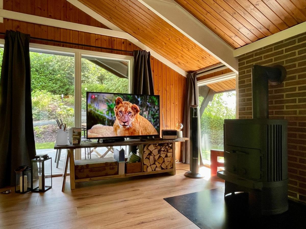 Ferienhaus Kleine Auszeit In Der Natur Mit Kamin, Yogamatten, Schoene Kueche Extertal Zewnętrze zdjęcie